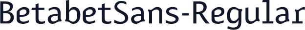 BetabetSans-Regular