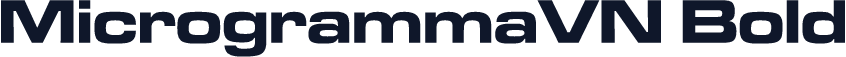 MicrogrammaVN Bold