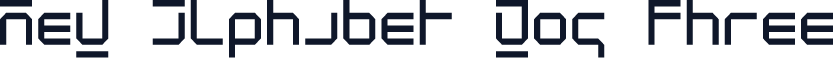 New Alphabet W05 Three