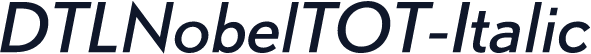 DTLNobelTOT-Italic