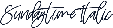 Sundaytime Italic