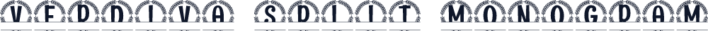 Verdiva Split Monogram