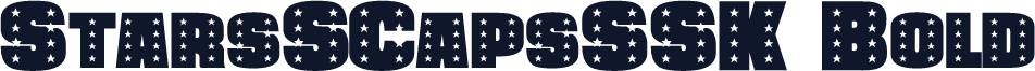 StarsSCapsSSK Bold