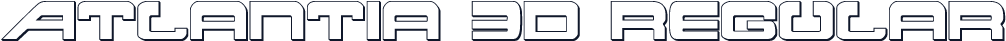 Atlantia 3D Regular