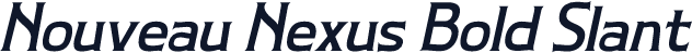 Nouveau Nexus Bold Slant