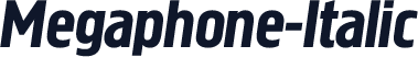 Megaphone-Italic