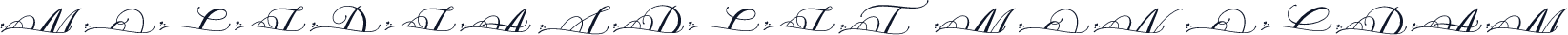 MOLIDIA SPLIT MONOGRAM