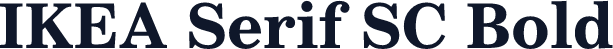IKEA Serif SC Bold