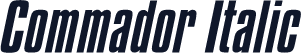 Commador Italic
