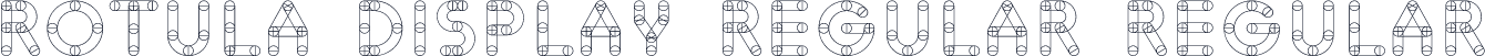 Rotula Display Regular Regular