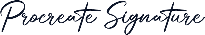 Procreate Signature
