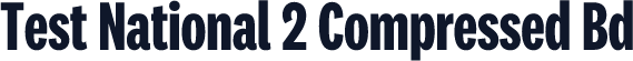 Test National 2 Compressed Bd
