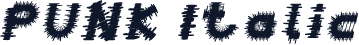 PUNK Italic
