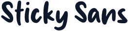 Sticky Sans