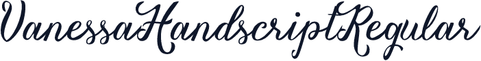 VanessaHandscriptRegular