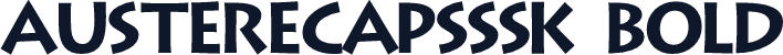 AustereCapsSSK Bold