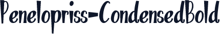 Penelopriss-CondensedBold