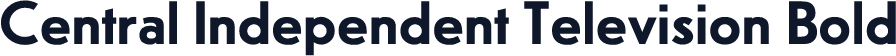 Central Independent Television Bold