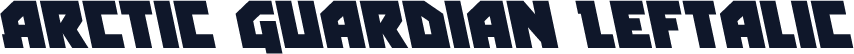 Arctic Guardian Leftalic
