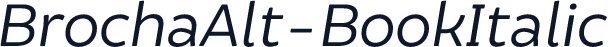 BrochaAlt-BookItalic