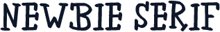 newbie serif