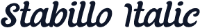 Stabillo Italic