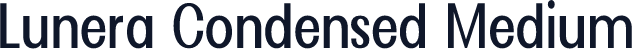 Lunera Condensed Medium