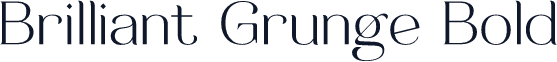 Brilliant Grunge Bold