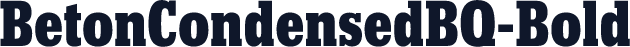 BetonCondensedBQ-Bold