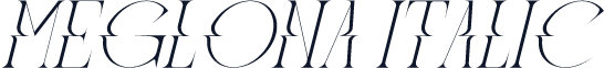 Meglona Italic