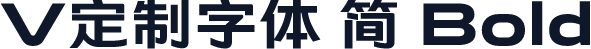 V定制字体 简 Bold