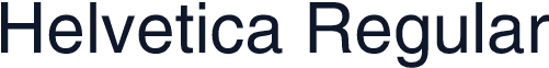 Helvetica Regular