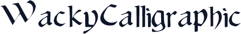 WackyCalligraphic