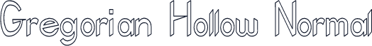 Gregorian Hollow Normal
