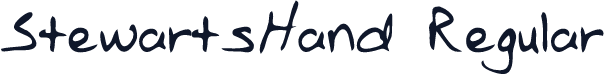 StewartsHand Regular