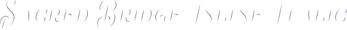 Sacred Bridge Inline Italic
