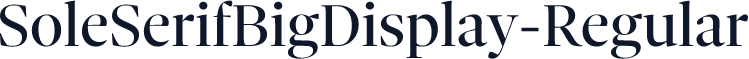 SoleSerifBigDisplay-Regular