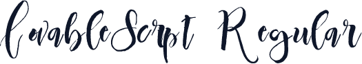 LovableScript-Regular