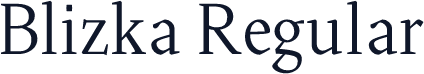Blizka Regular