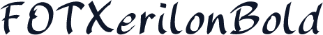 FOTXerilonBold