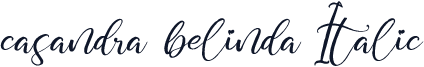 casandra belinda Italic