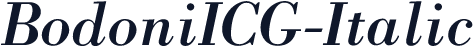 BodoniICG-Italic
