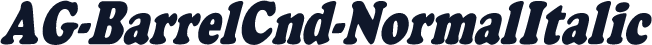 AG-BarrelCnd-NormalItalic