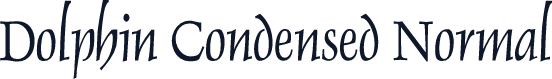Dolphin Condensed Normal