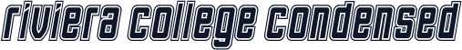 Riviera College Condensed