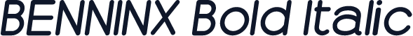 BENNINX Bold Italic