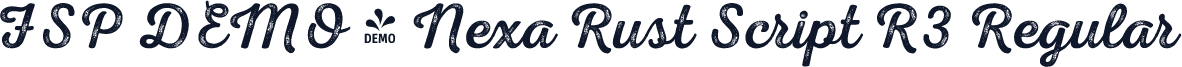 FSP DEMO - Nexa Rust Script R3 Regular