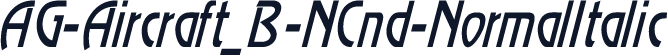 AG-Aircraft_B-NCnd-NormalItalic
