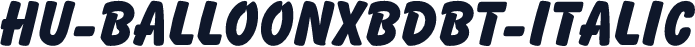Hu-BalloonXBdBT-Italic