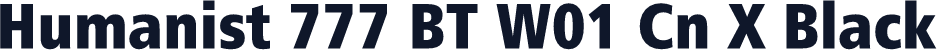 Humanist 777 BT W01 Cn X Black